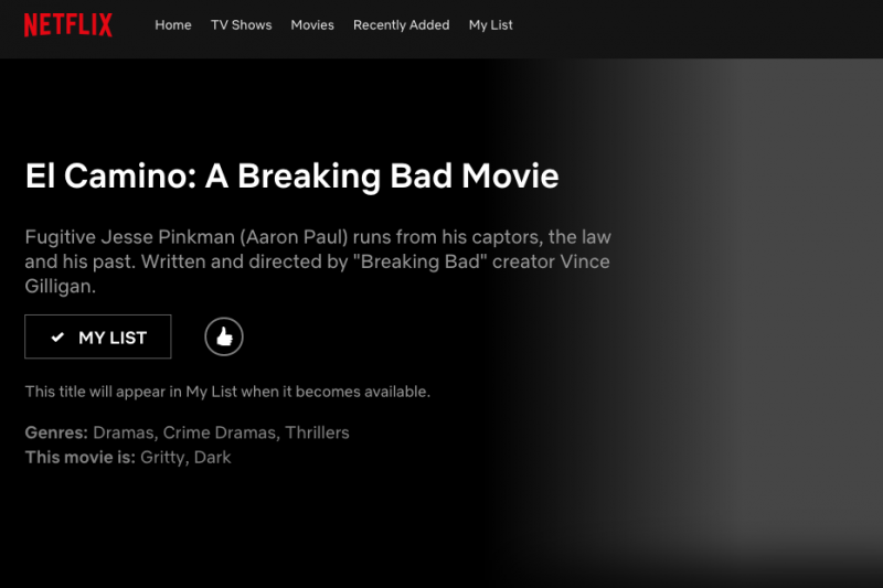 Breaking Bad: forse abbiamo il titolo del film | News